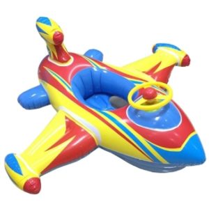 Topwon Inflatable Airplane Swimming Float