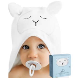 Lilyseed Premium Organic Bamboo Baby Hooded Set