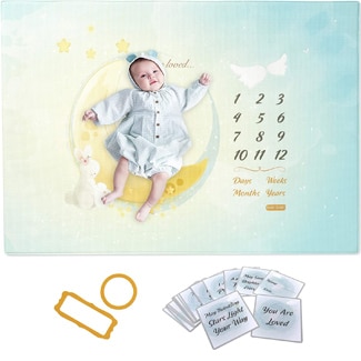 Baby Care Milestone Play Mat – Reach For The Moon And Stars