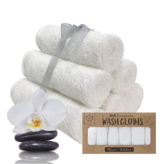 Keababies Premium Bamboo Washcloths