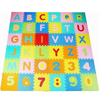 Balancefrom Kids Puzzle Exercise Play Mat
