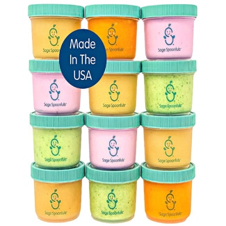 Sage Spoonfuls Big Batch Baby Food Storage