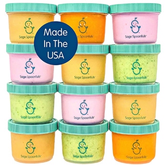 Sage Spoonfuls Big Batch Baby Food Storage