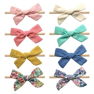 Cherssy Baby Girl Bows And Headbands