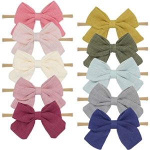 Fancy Clouds Baby Girl Headbands and Bows