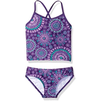 Kanu Surf 2-Pc Banded Tankini Swimsuit