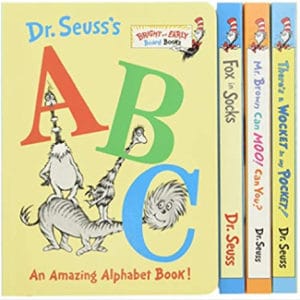 Little Green Box of Bright and Early Board Books by Dr. Seuss