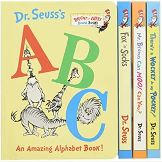Little Green Box Of Bright And Early Board Books By Dr. Seuss