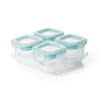 Oxo Tot Glass Baby Blocks Food Storage Containers