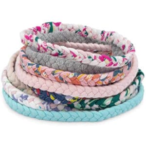 Parker Baby Girl Braided Headbands, Assorted 10 Pack