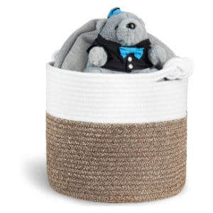 Polarduck Cotton Rope Baby Laundry Basket