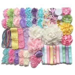 Bowtique Emilee Baby Shower Headband Kit Makes Over 30 Headbands