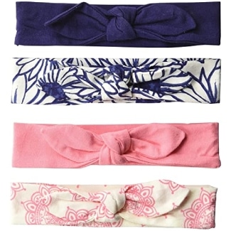 Touched By Nature Baby Girl Organic Cotton Headbands