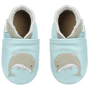 koshine Soft Leather Toddler First Walker Shoes