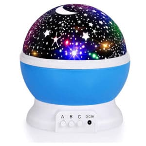 Luckkid Baby Night Light Moon Star Projector