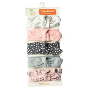 Yoga Sprout Baby Girls’ Cotton Headbands