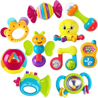 Iplay Ilearn Educational Baby Rattle Toys