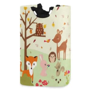 Senya Forest Fox with Owls Large Storage Basket
