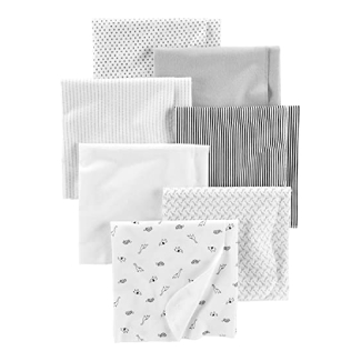 Simple Joys By Carter's Baby 7-Pack Flannel Receiving Blankets