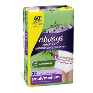 Always Discreet Postpartum Underwear