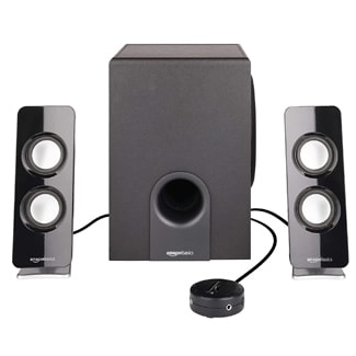 Amazonbasics Ac Powered 2.1 30W Bluetooth Computer Speakers