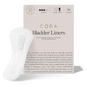 Cora Organic Incontinence Absorbency Technology