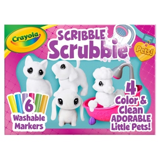 Crayola Scribble Scrubbie Scrub Tub Animal Toy Set