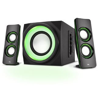 Cyber Acoustics Bluetooth Speakers With Led Lights