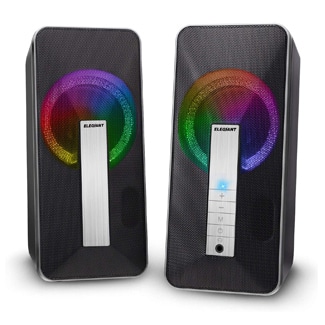 Elegiant 10W Rgb Desktop Speakers