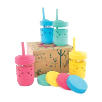 Elk And Friends Glass Kids &Amp; Toddler Cups