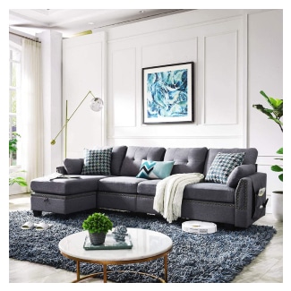 Honbay Reversible Sectional