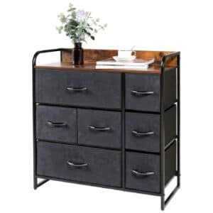 Kamiler 7-Drawer Dresser, 3-Tier Storage Organizer