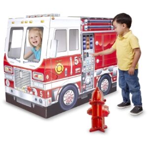 Melissa & Doug Firetruck Playhouse