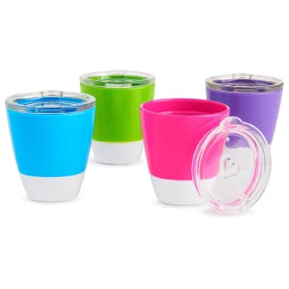 Munchkin Splash Toddler Cups With Training Lids