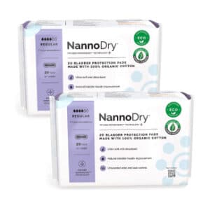 NannoDry Natural Incontinence Pads Postpartum