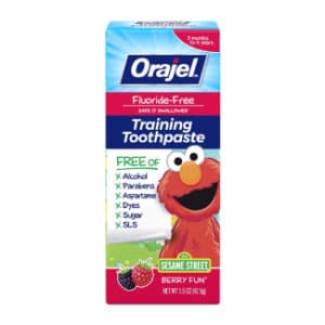 Orajel Elmo Fluoride-Free Toothpaste