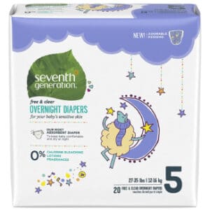 Seventh Generation Overnight Diapers