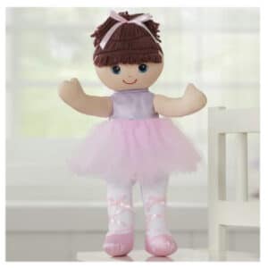 20″ Ballerina Rag Doll for Girls