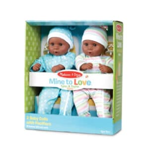 Melissa & Doug Tyler & Taylor Twin Dolls