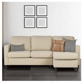 George Oliver Cainwood 78.3 Wide Right Hand Facing Sofa &Amp; Chaise With Ottoman