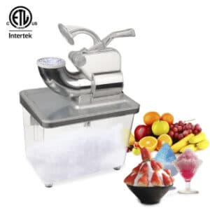 350W Commercial Removable Dual Blades Electric Ice Crusher