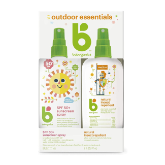 Babyganics Deet-Free Bug Repellent And Sunscreen Outdoors Essentials Pack