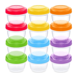 Weespout Leak Proof Baby Food Storage, 12 Container Set