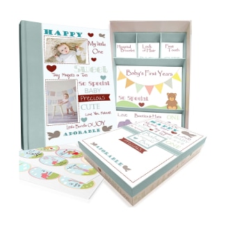 Next Mommy Baby Memory Book W/Keepsake Box