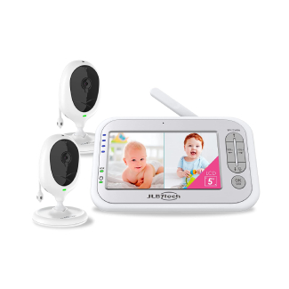 Jlb7Tech 5 Split Screen Video Baby Monitor