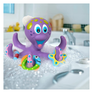 Nuby Floating Purple Octopus