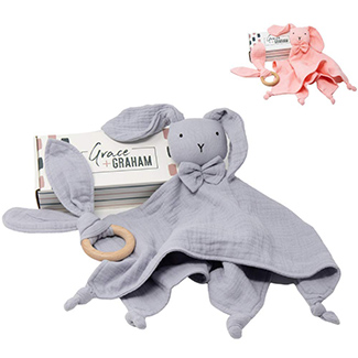 Grace Grahan Organic Cotton Bunny And Teether