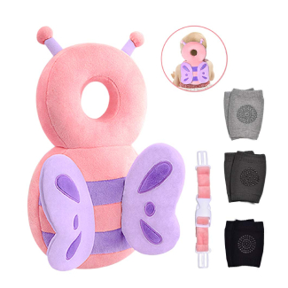 Okydoky Baby Head Protector And Baby Knee Pads For Crawling