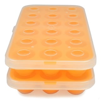 Stackable Silicone Baby Food Storage Trays