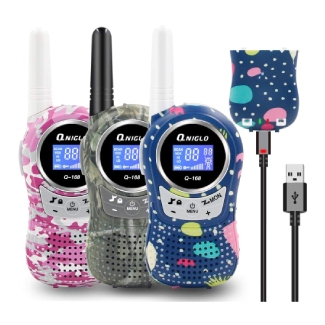 Qniglo Rechargeable Kids Design 3 Pack